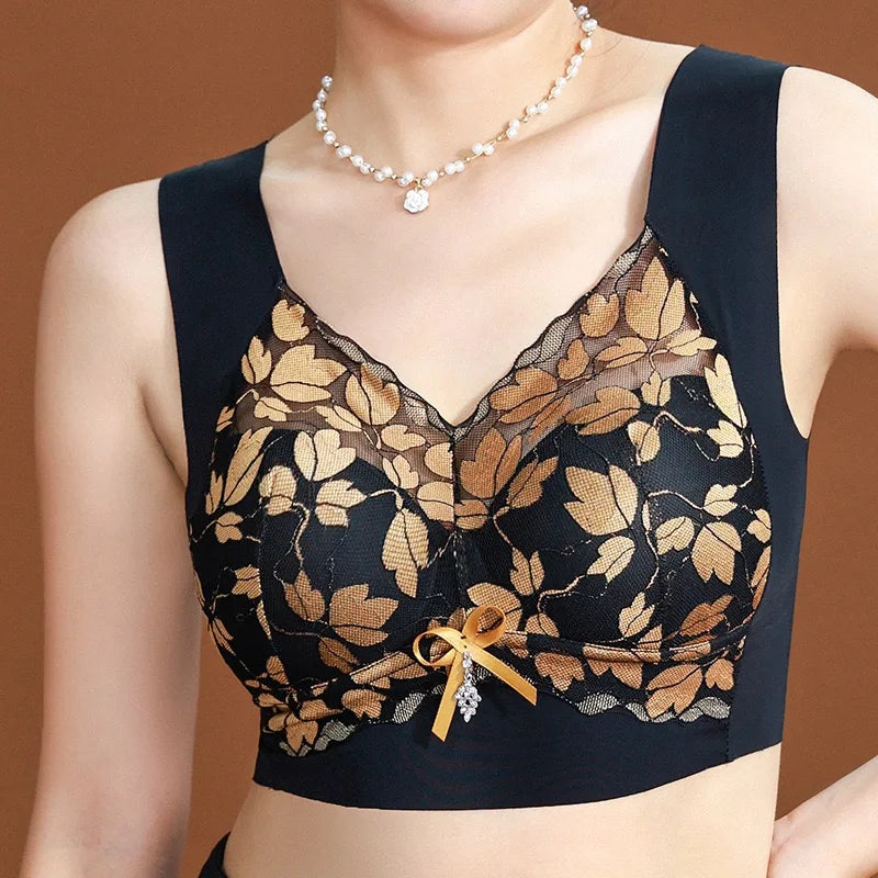 BreezeCool Lace Bralette β No Wire, All Comfort!