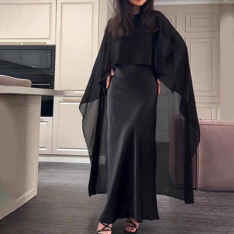 Women's Fashion Casual Dress Dress Shawl Suit