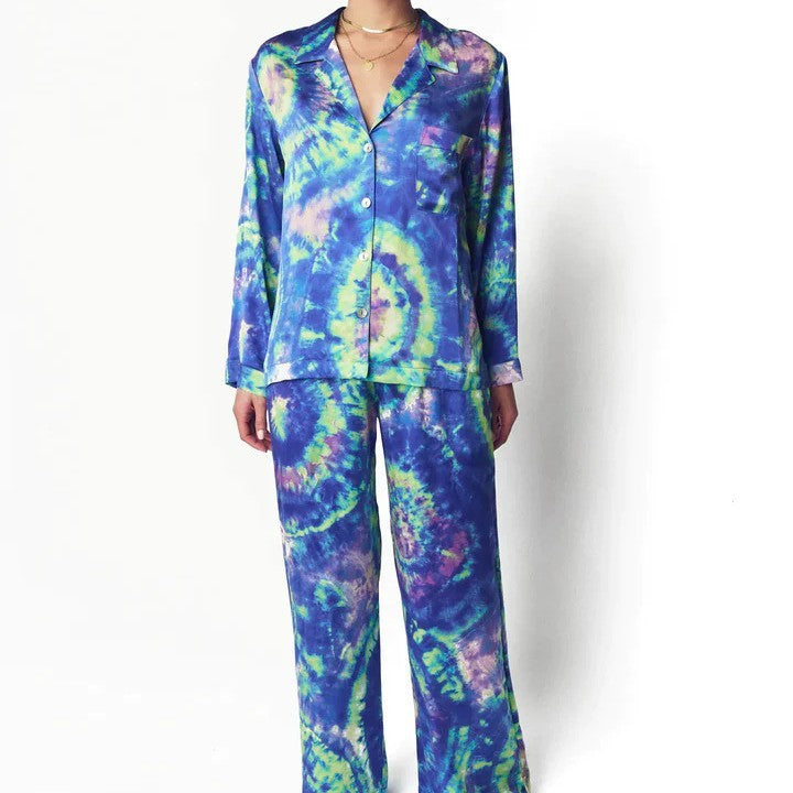 3D Digital Printing Leisure Home Long Sleeve Trousers Suit