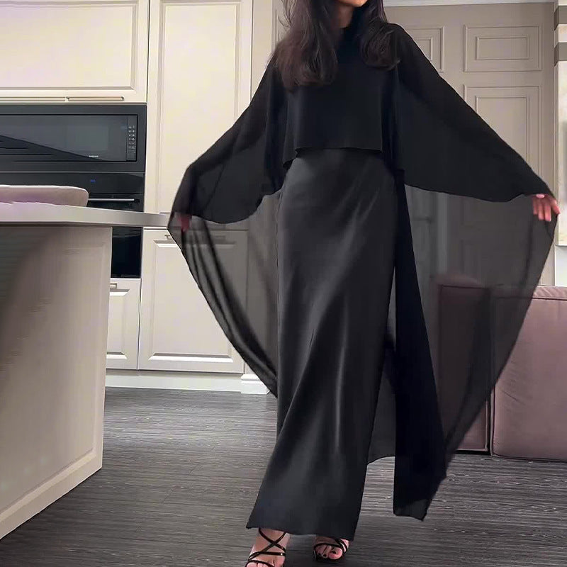 Women's Fashion Casual Dress Dress Shawl Suit
