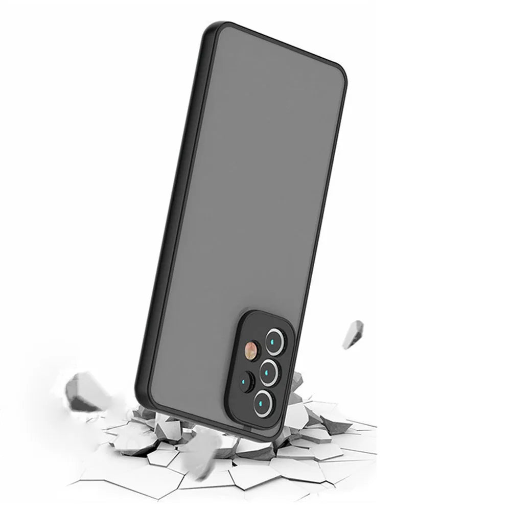 Shockproof Armor Case For Samsung Galaxy S25 S24 S22 S23 Ultra S21 S20 FE S10 Plus A55 A35 A15 A14 A34 A54 5G Matte Cover