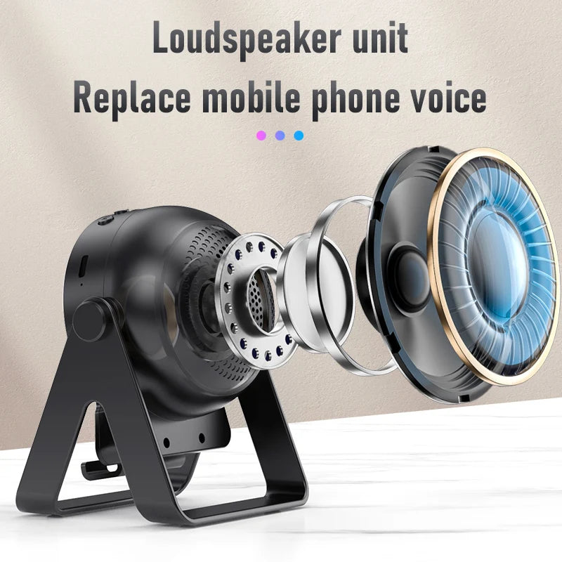 Boom & Boost: 4-in-1 Induction Audio Speaker